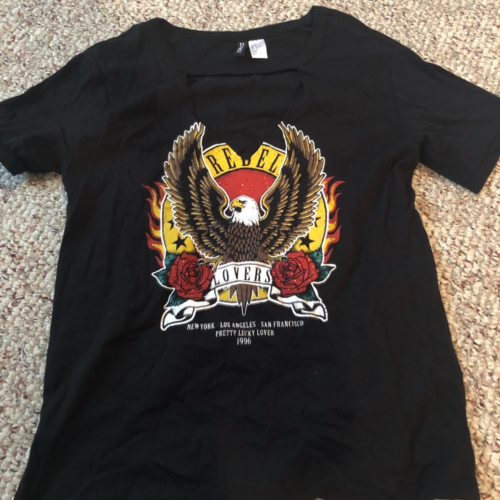 H&M cut out tee